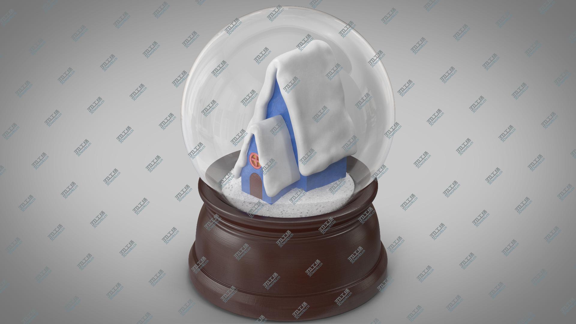 images/goods_img/202105071/Snow Globe with House 3D model/3.jpg